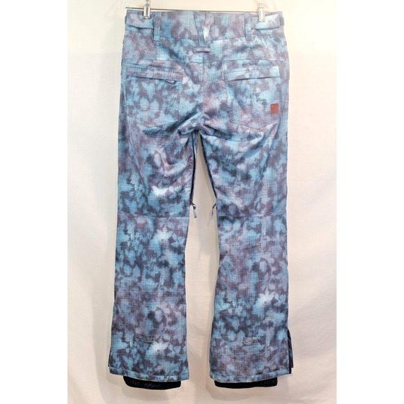 Roxy Pants Dry Flight 10K Snowboard Ski Womens size M Blue Insulated Lining Logo - Picture 6 of 10